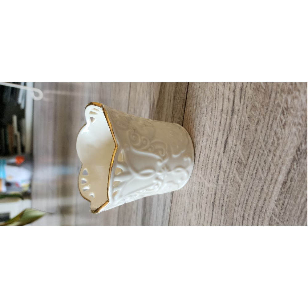 Lenox Merry Lights angel votive holder